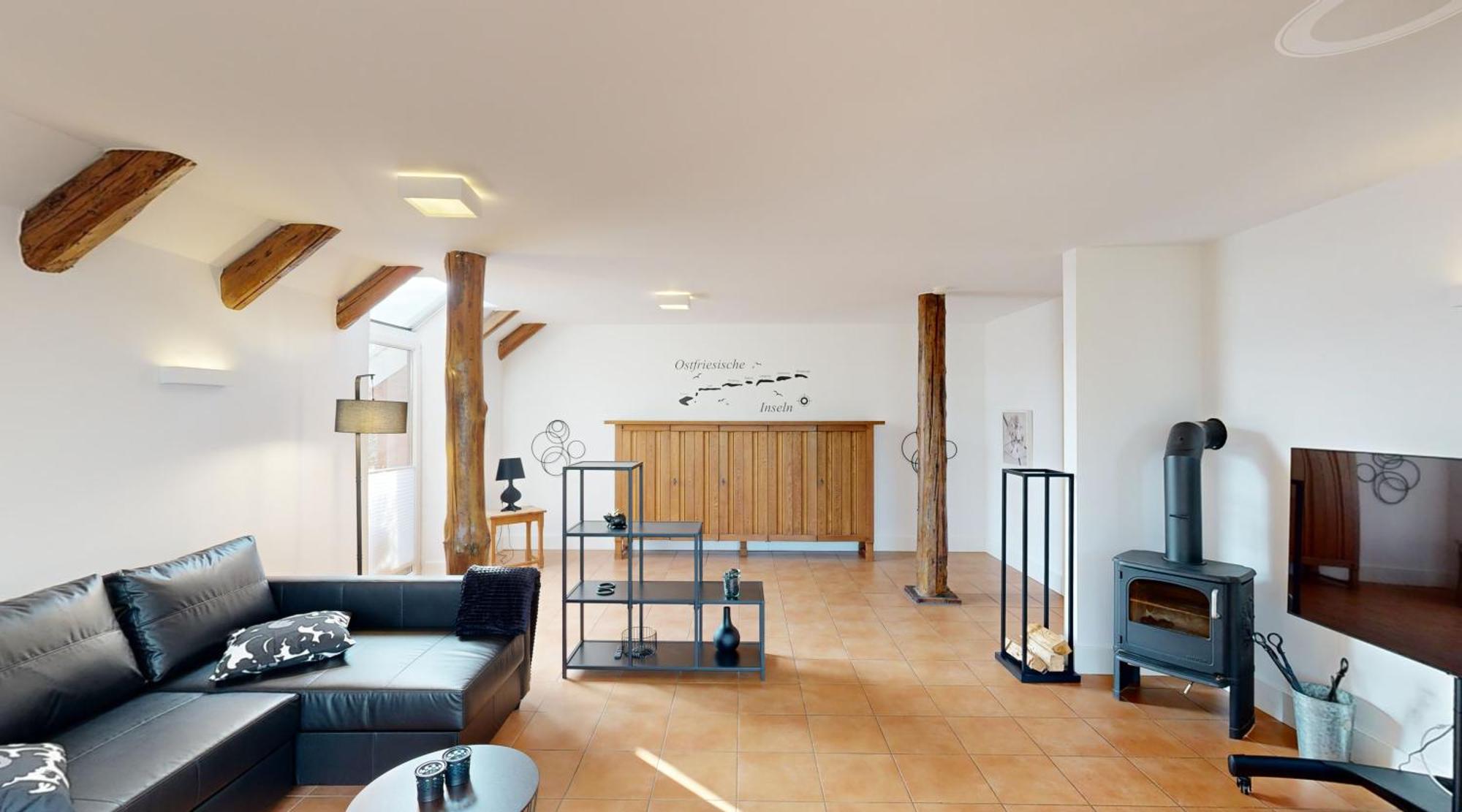 Apartamento Gulfhof-Ferien Briese Großheide Exterior foto